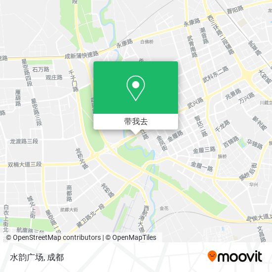 水韵广场地图