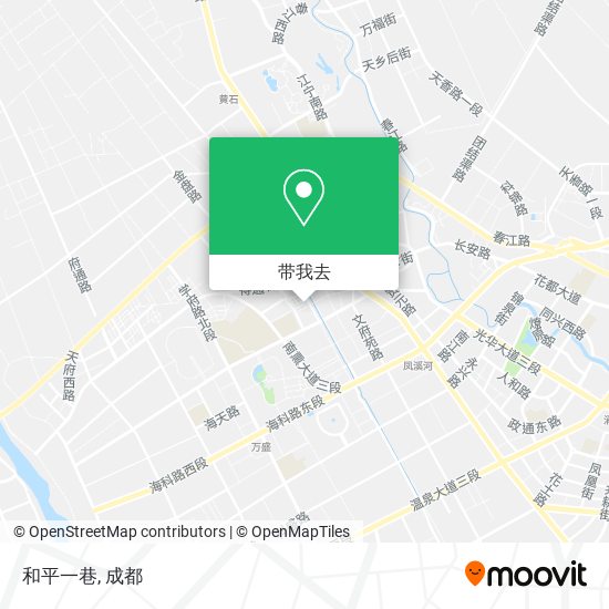 和平一巷地图