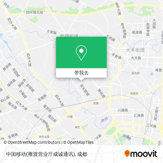 中国移动(雍渡营业厅成诚通讯)地图