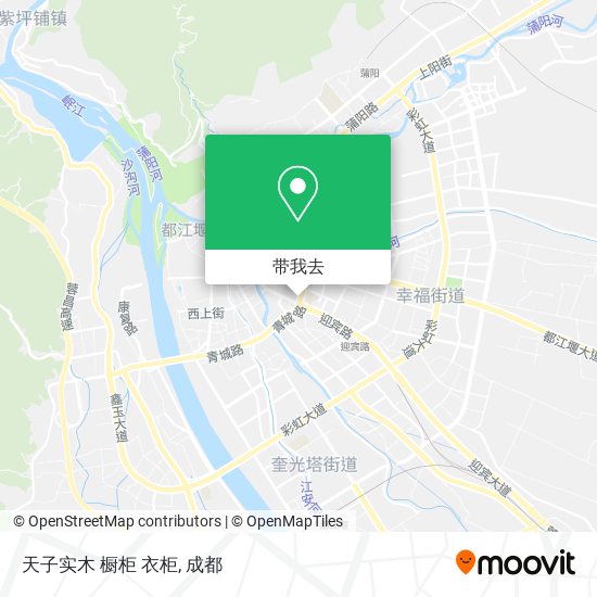 天子实木  橱柜  衣柜地图