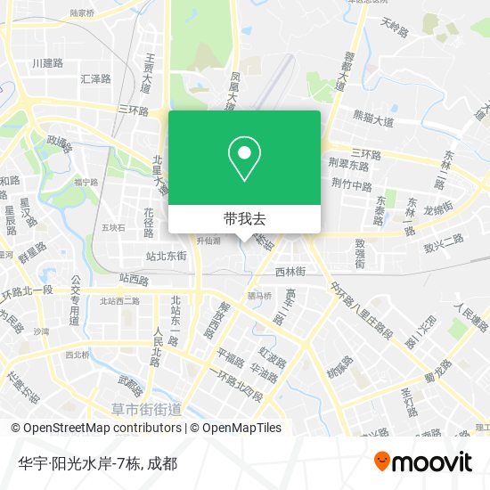 华宇·阳光水岸-7栋地图