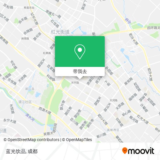 蓝光饮品地图