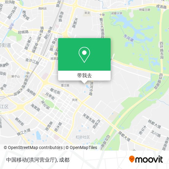 中国移动(洪河营业厅)地图