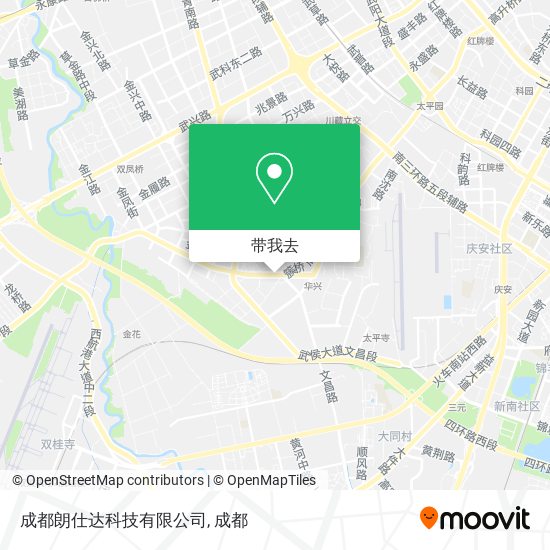 成都朗仕达科技有限公司地图