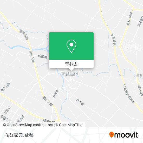 传媒家园地图