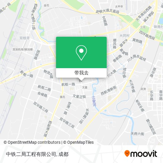 中铁二局工程有限公司地图
