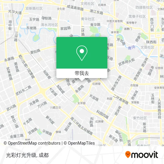 光彩灯光升级地图
