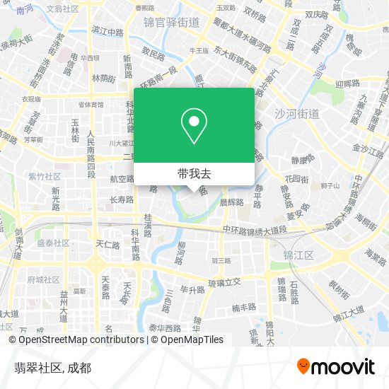 翡翠社区地图