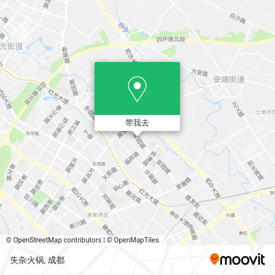 失杂火锅地图