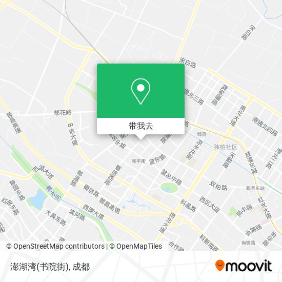 澎湖湾(书院街)地图