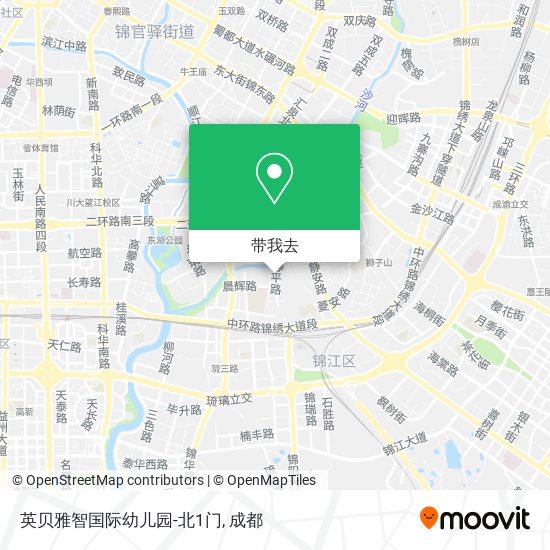 英贝雅智国际幼儿园-北1门地图