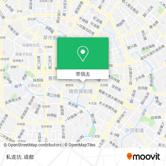 私道坊地图