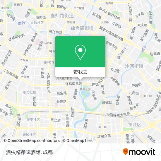 酒虫精酿啤酒馆地图