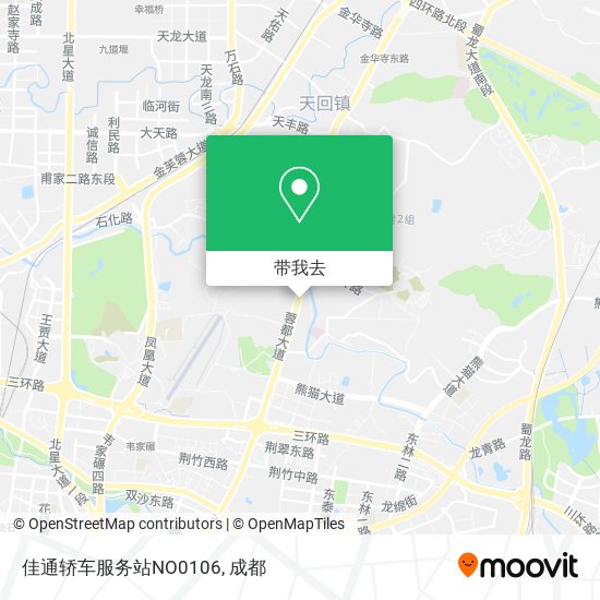 佳通轿车服务站NO0106地图