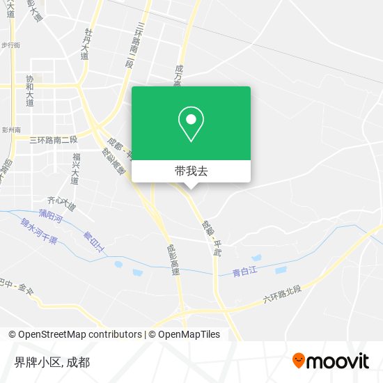 界牌小区地图