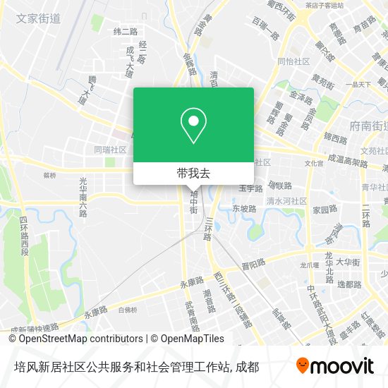培风新居社区公共服务和社会管理工作站地图