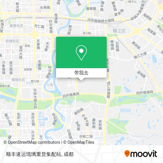 顺丰速运琉璃重货集配站地图