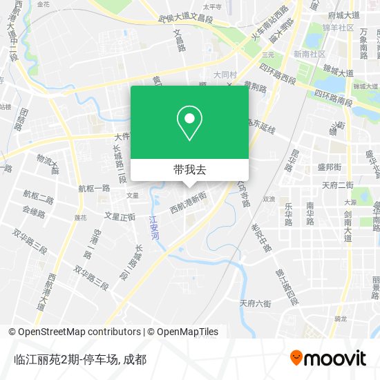 临江丽苑2期-停车场地图