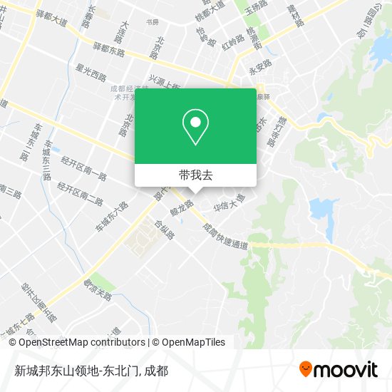 新城邦东山领地-东北门地图