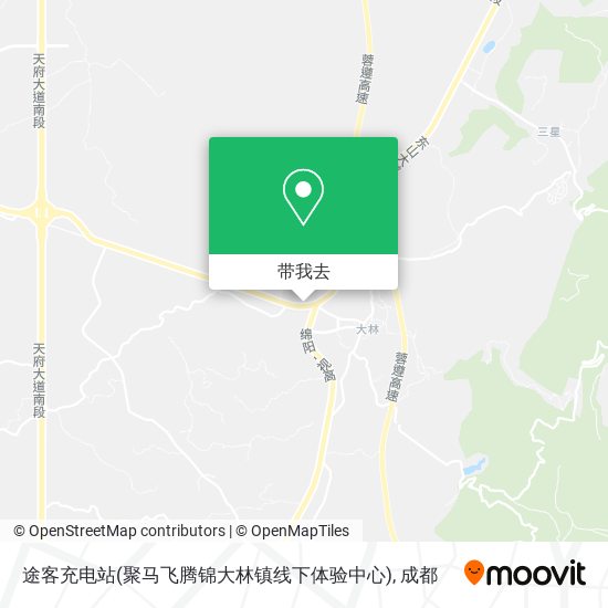 途客充电站(聚马飞腾锦大林镇线下体验中心)地图