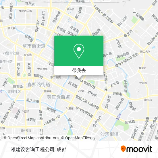 二滩建设咨询工程公司地图