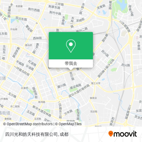 四川光和皓天科技有限公司地图