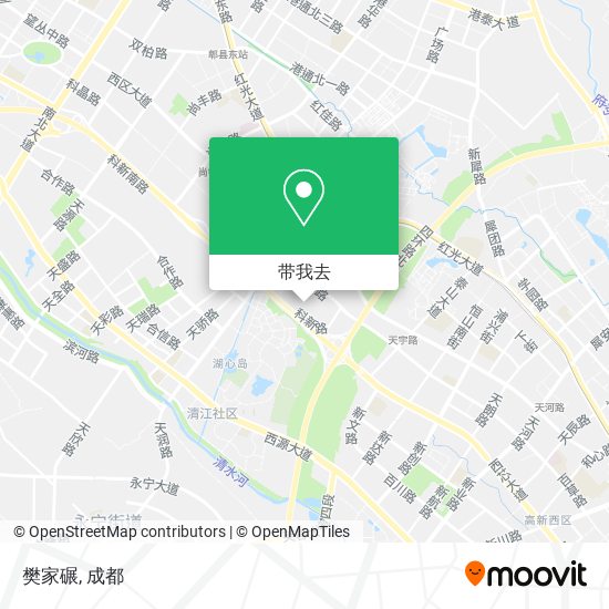 樊家碾地图
