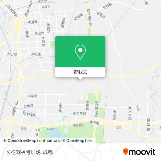 长征驾校考训场地图
