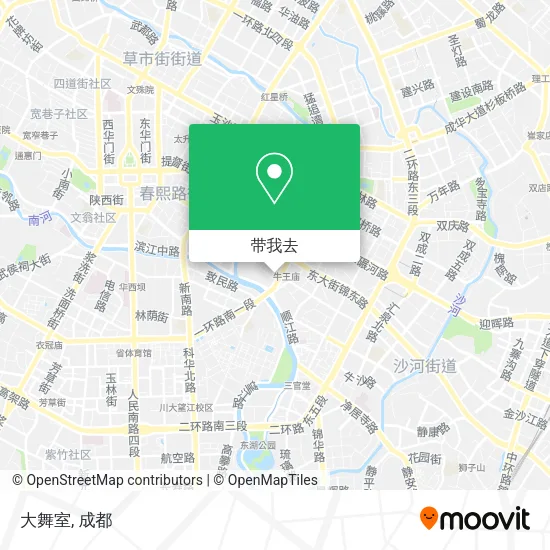 大舞室地图
