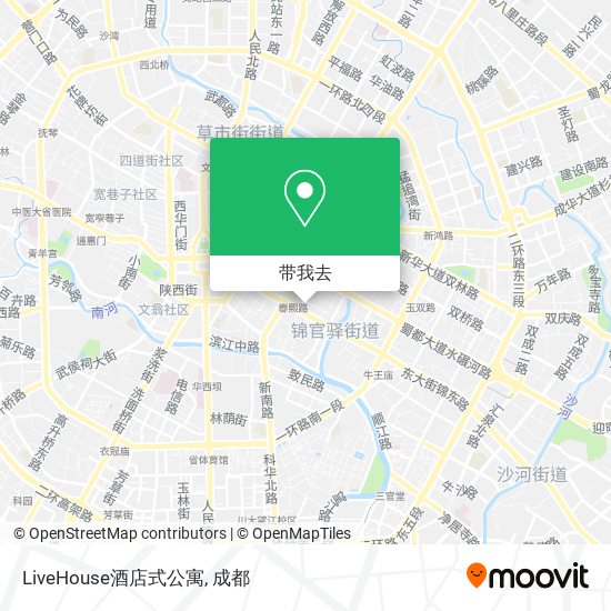 LiveHouse酒店式公寓地图