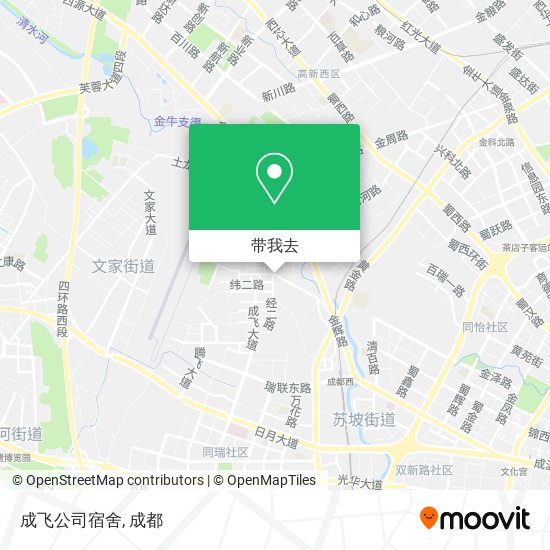 成飞公司宿舍地图