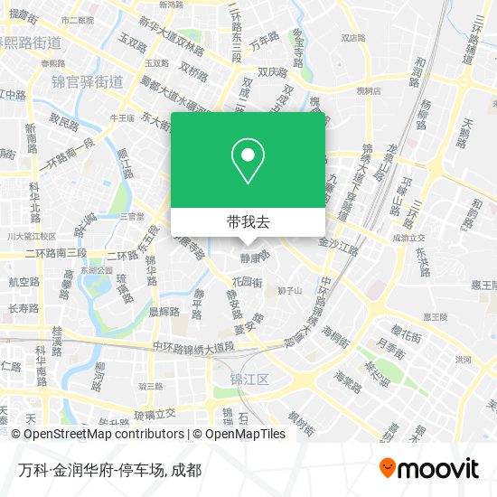 万科·金润华府-停车场地图