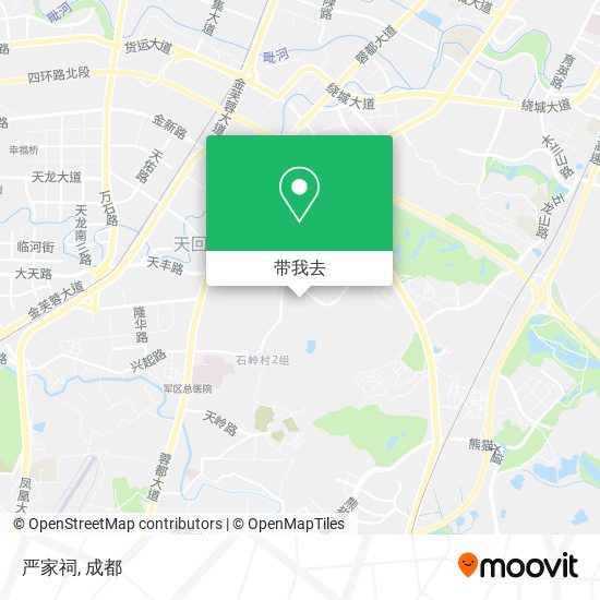 严家祠地图
