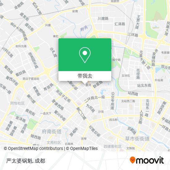 严太婆锅魁地图