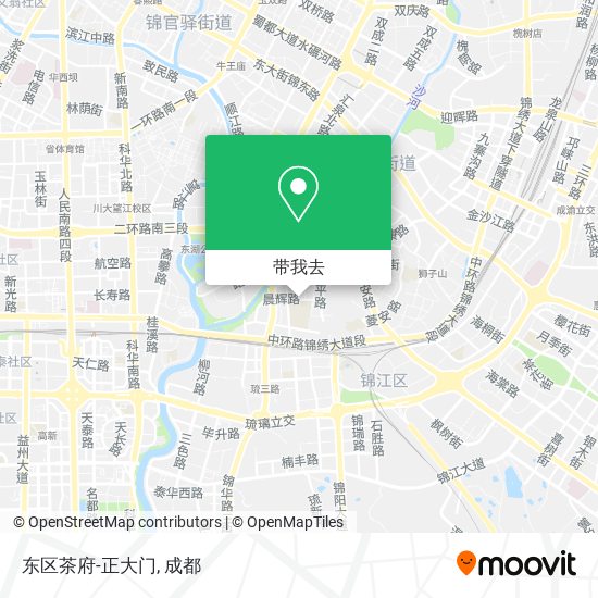 东区茶府-正大门地图