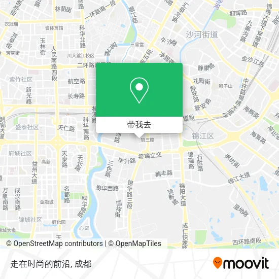 走在时尚的前沿地图