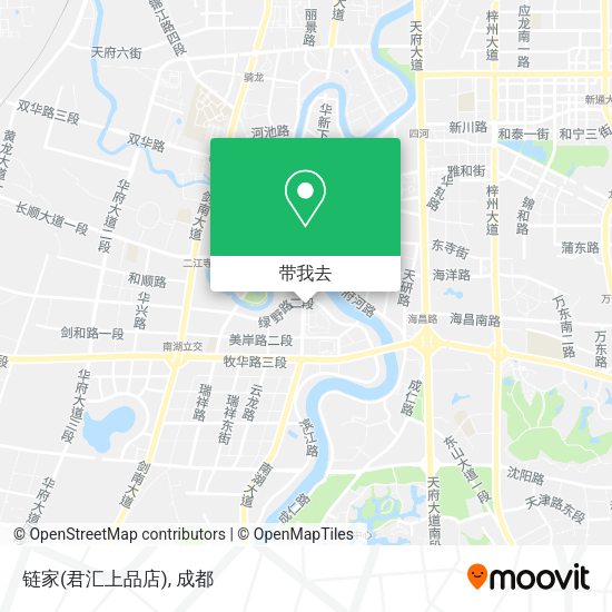 链家(君汇上品店)地图