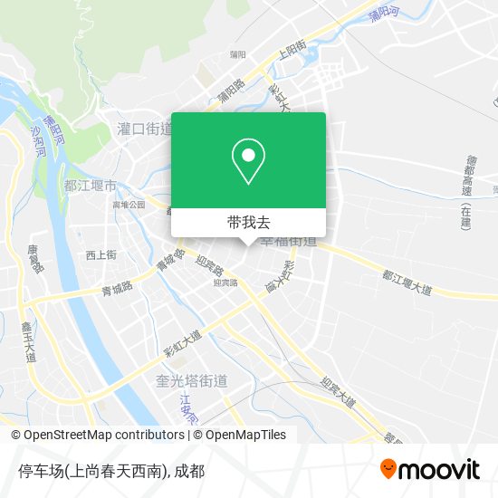停车场(上尚春天西南)地图