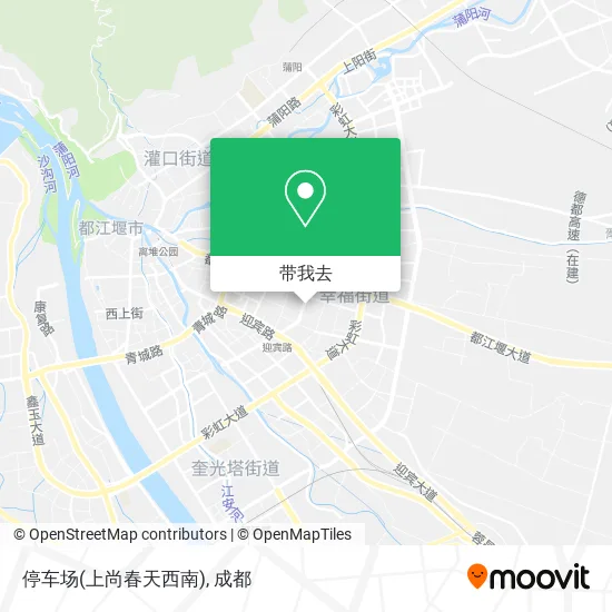 停车场(上尚春天西南)地图