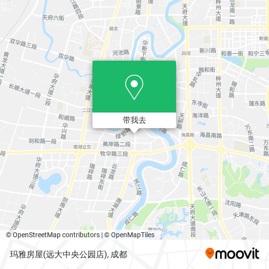 玛雅房屋(远大中央公园店)地图