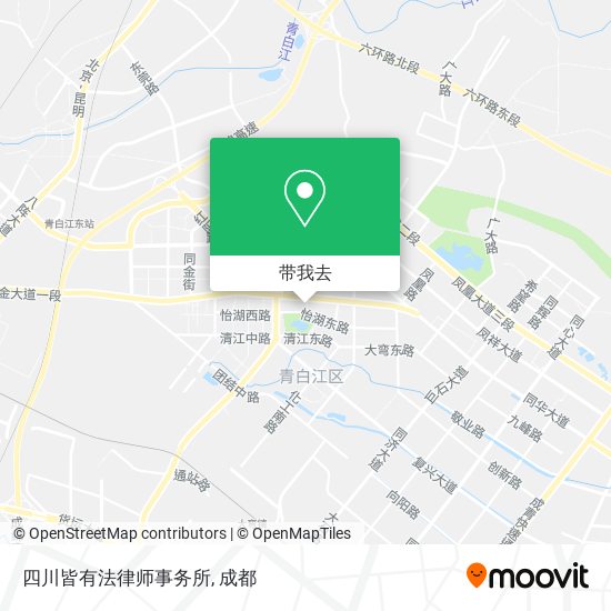 四川皆有法律师事务所地图