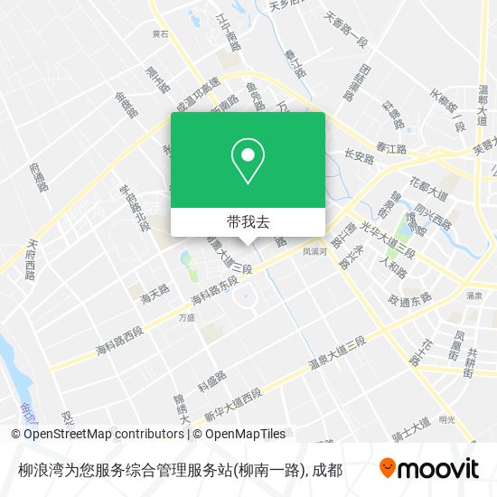柳浪湾为您服务综合管理服务站(柳南一路)地图