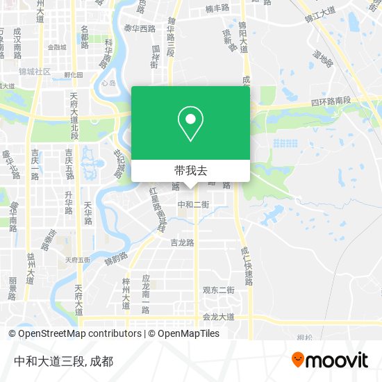 中和大道三段地图