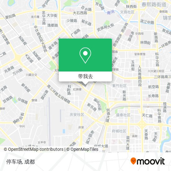 停车场地图