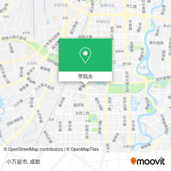 小万超市地图
