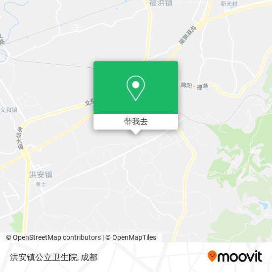 洪安镇公立卫生院地图