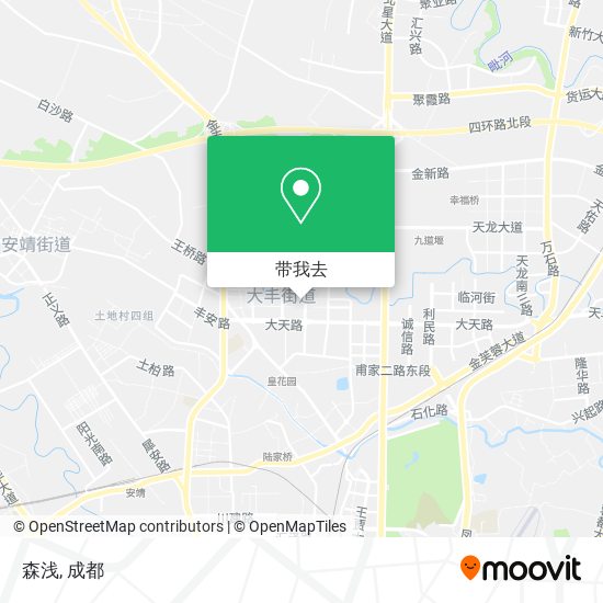 森浅地图