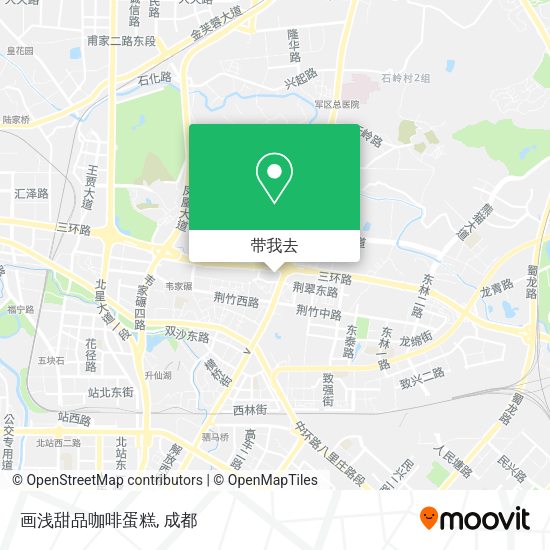 画浅甜品咖啡蛋糕地图