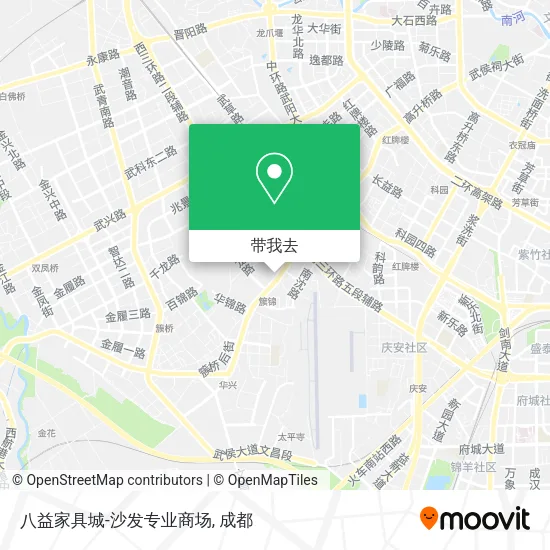 八益家具城-沙发专业商场地图