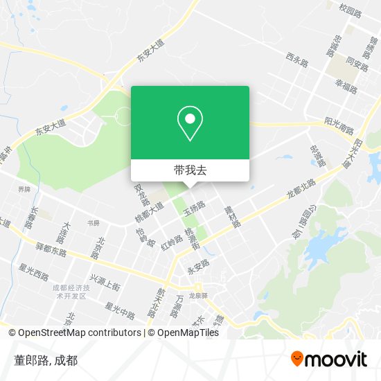 董郎路地图